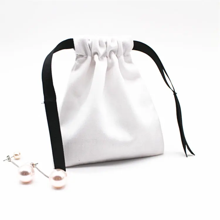 Индивидуальный хлопковый муслиновый мешок на шнурке для чая, закусок, мешочек для покупок, ювелирных изделий