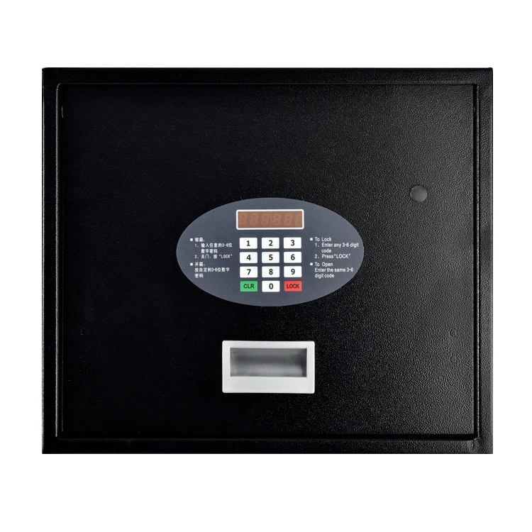 top open metal car safe lock box key lock steel portable safe box kingsafe brands digital car safe box