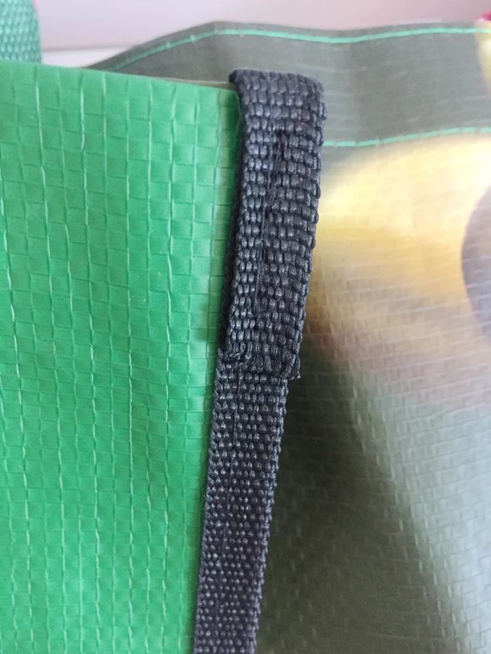 promotional recycled bopp laminated pp woven bag