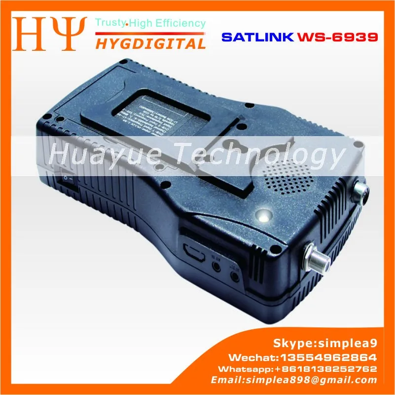 satlink ws6939 satlink WS-6939 dvb-s&dvb-t combo satellite finder satlink ws-6939 satellite terrestrial signal finder meter