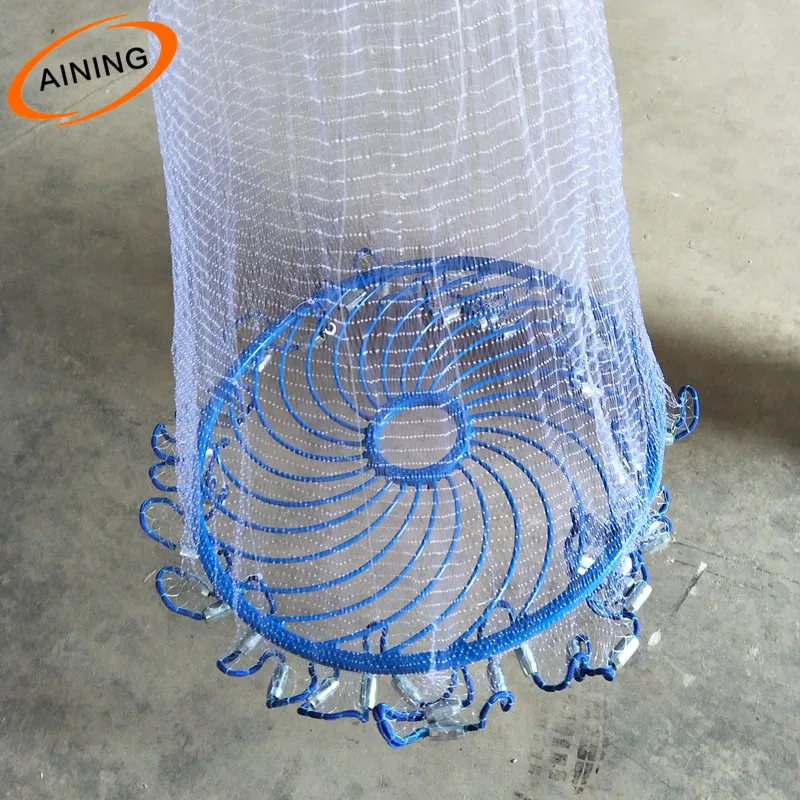 Nylon  fishing cast net throw /cast net fishing