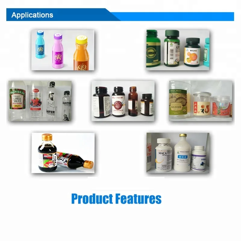 YM510 Automatic Top quality PET round labeling machine mini plastic bottle  label applicator