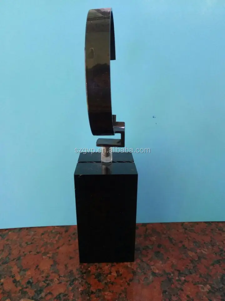 c-ring recycle watch display stand for retail