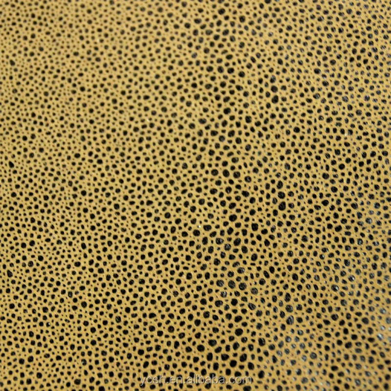 china material soft micro pu leather for gloves or shoes lining