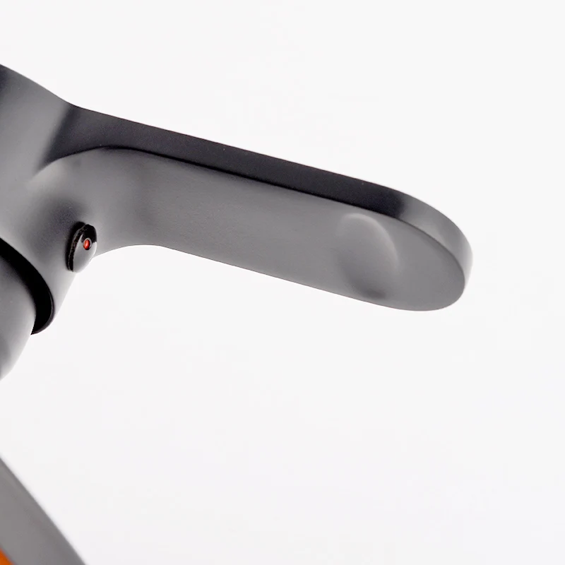 FLG Rainfall in-wall mounted 2 hole single handle blackened brass bath shower faucet with LED shower