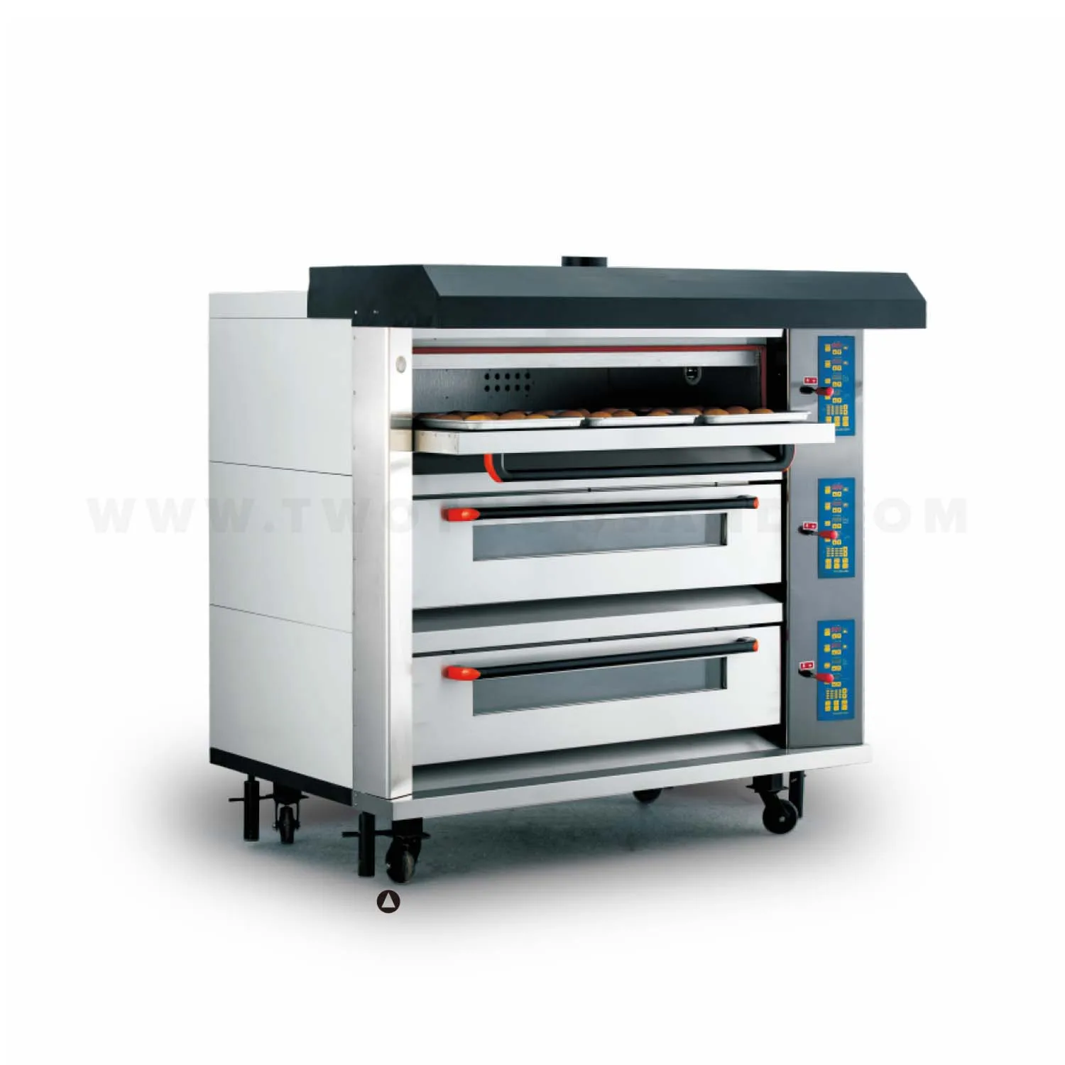 TT-O35C 3 Decks 9 Trays Digital Panel Control Commercial Baking Oven