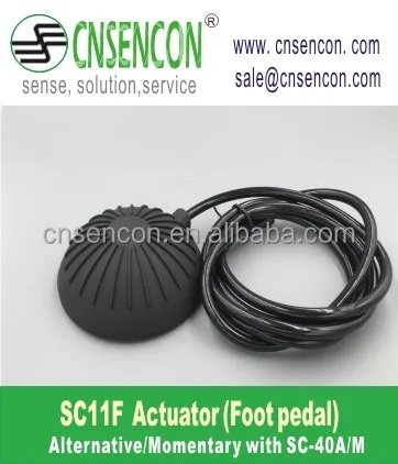 High Quality SC-11F/H foot pedal air switch air actuator for safe control