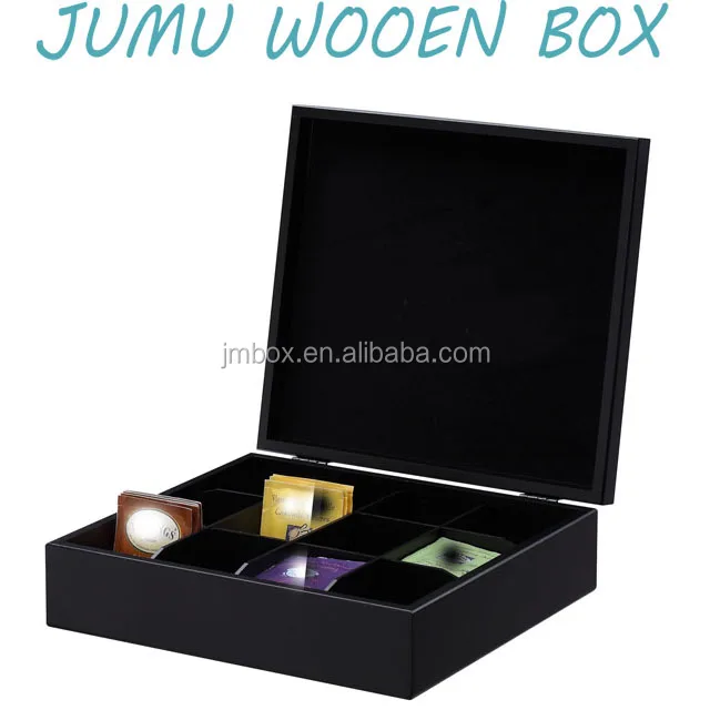 12 compartments tea bags storage box for eu market