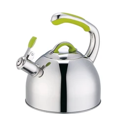 Realwin stainless steel whistling tea kettle dubai with tube icool handle