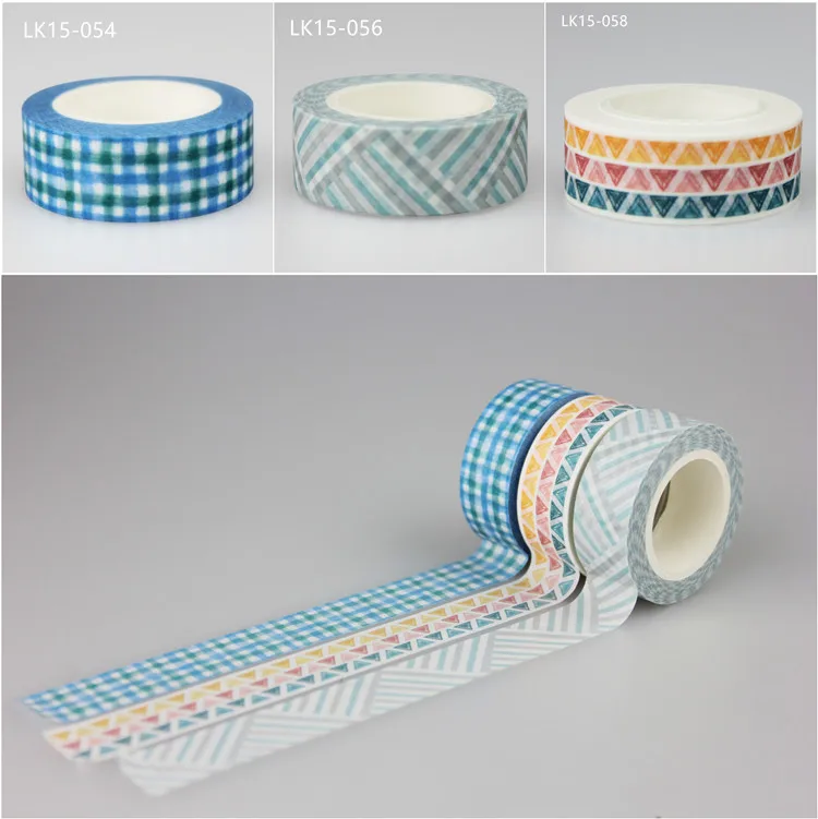 Decorative Gummed Crepe Rice Paper Masking Adhesive Tape