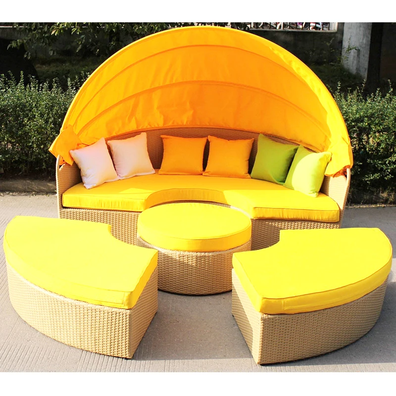 
2018 Popular Superior Quality Rattan Day Bed 