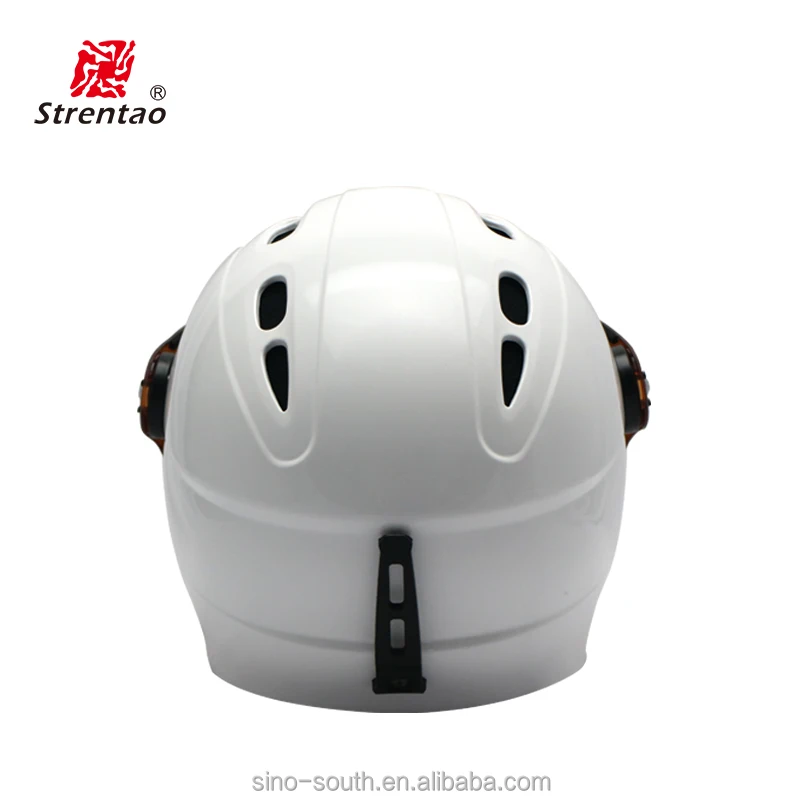 Hot sale outdoor sports skiing snowboard helmet certified skiing helmet with visor