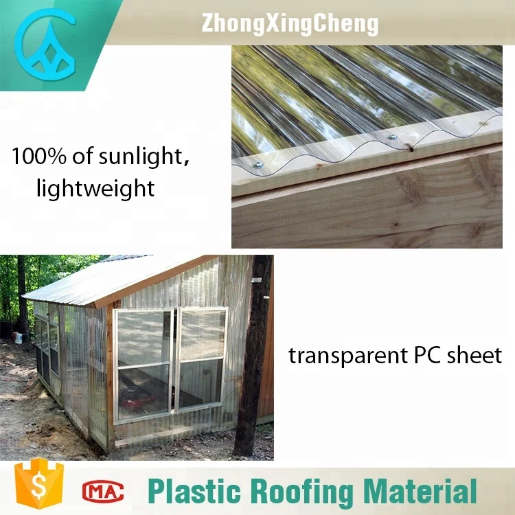 colored roofing sheets  roofing sheet in china transparent polycarbonate corrugated sheet