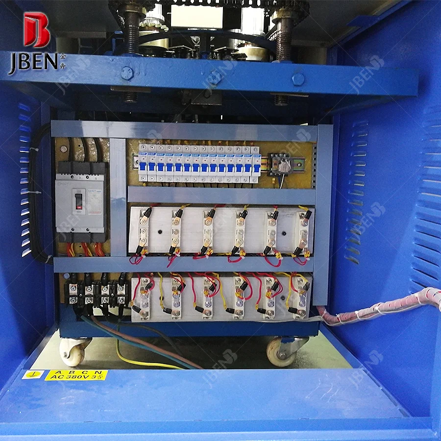 
PET Semi-automatic Bottle Blow Molding Machine For Toilet Cleaner Bottle Making 