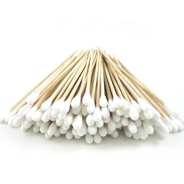 
Medical swab sterile or non sterile cotton bud for hospital and home use 