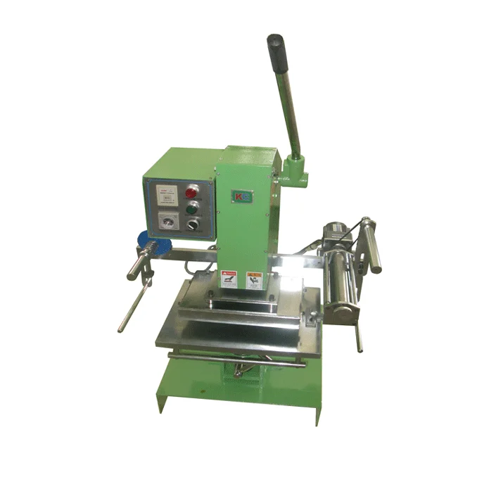 Precision Manual Leather & Paper Card Hot Foil Stamping Machine Automatic with Big Pressure for Label & Paper Printer