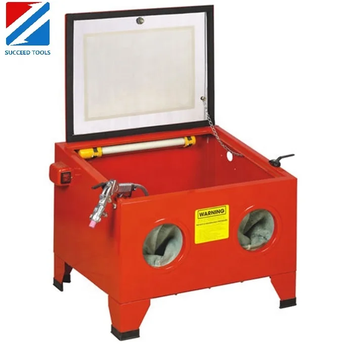 Portable Sand Blasting Machine Sandblaster BENCH TOP SANDBLAST CABINET