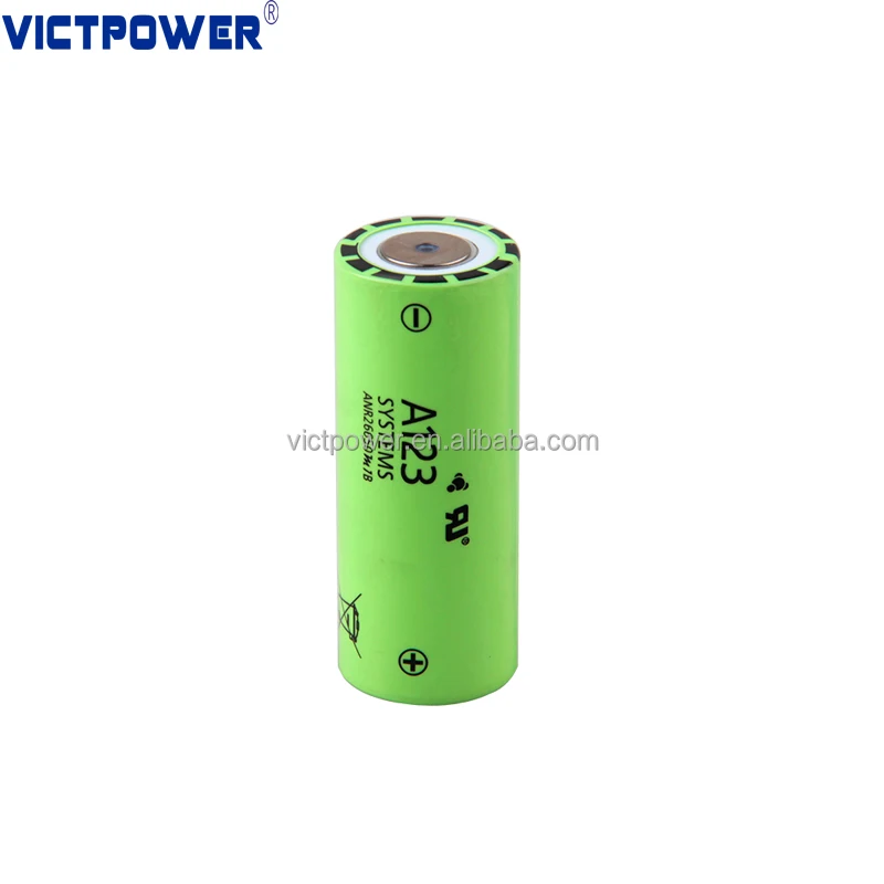 Перезаряжаемый аккумулятор 26650 LiFePO4 3 В 2500 мАч для A123