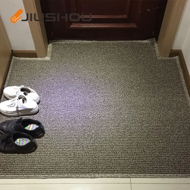 Наружный ПВХ Алюминиевый напольный коврик с логотипом входа