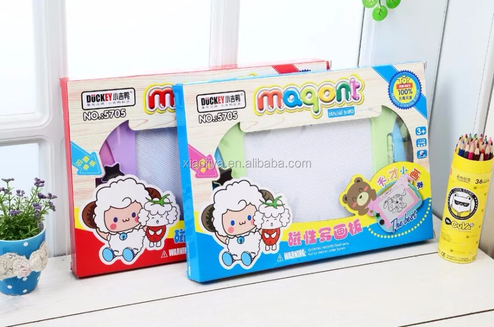 DUCKEY 2017 Новый дизайн EN71 дешевые пользовательские магнитная доска для рисования для детей