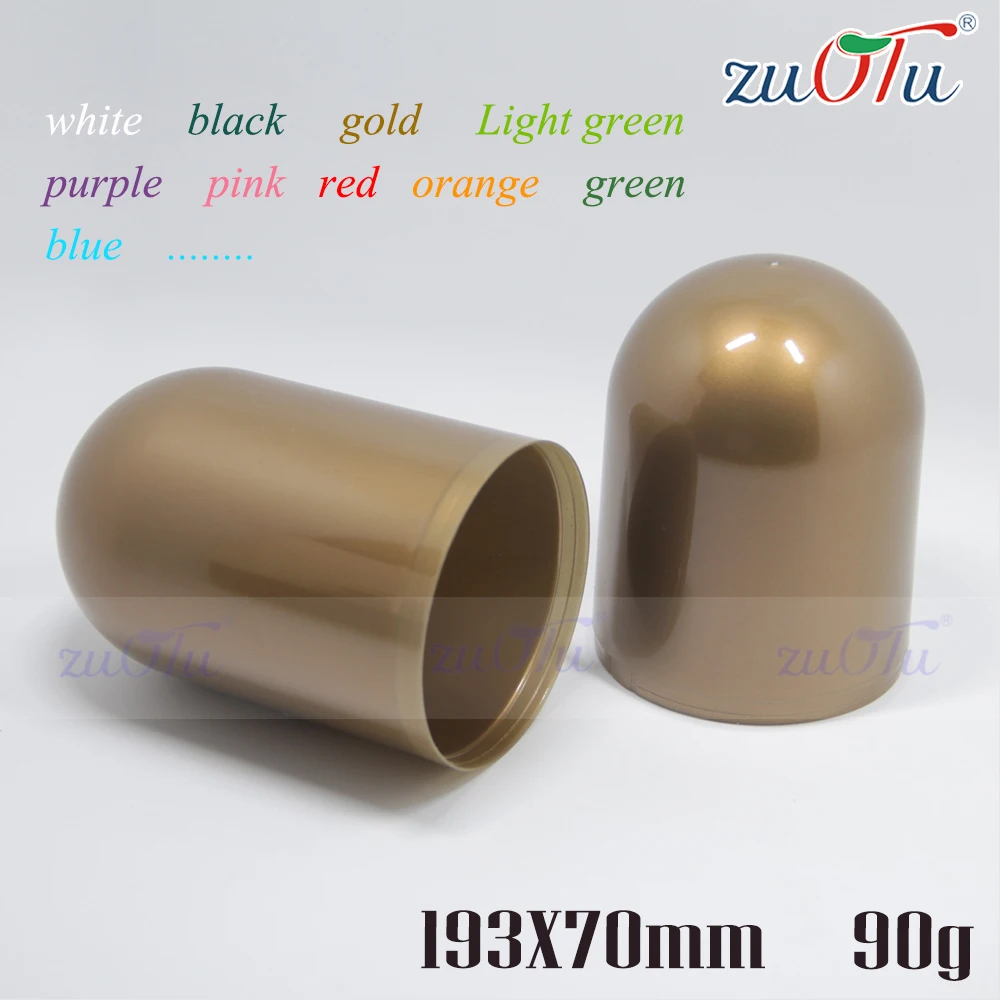 
plastic capsule shape bottle for makeup brush box with best quality 