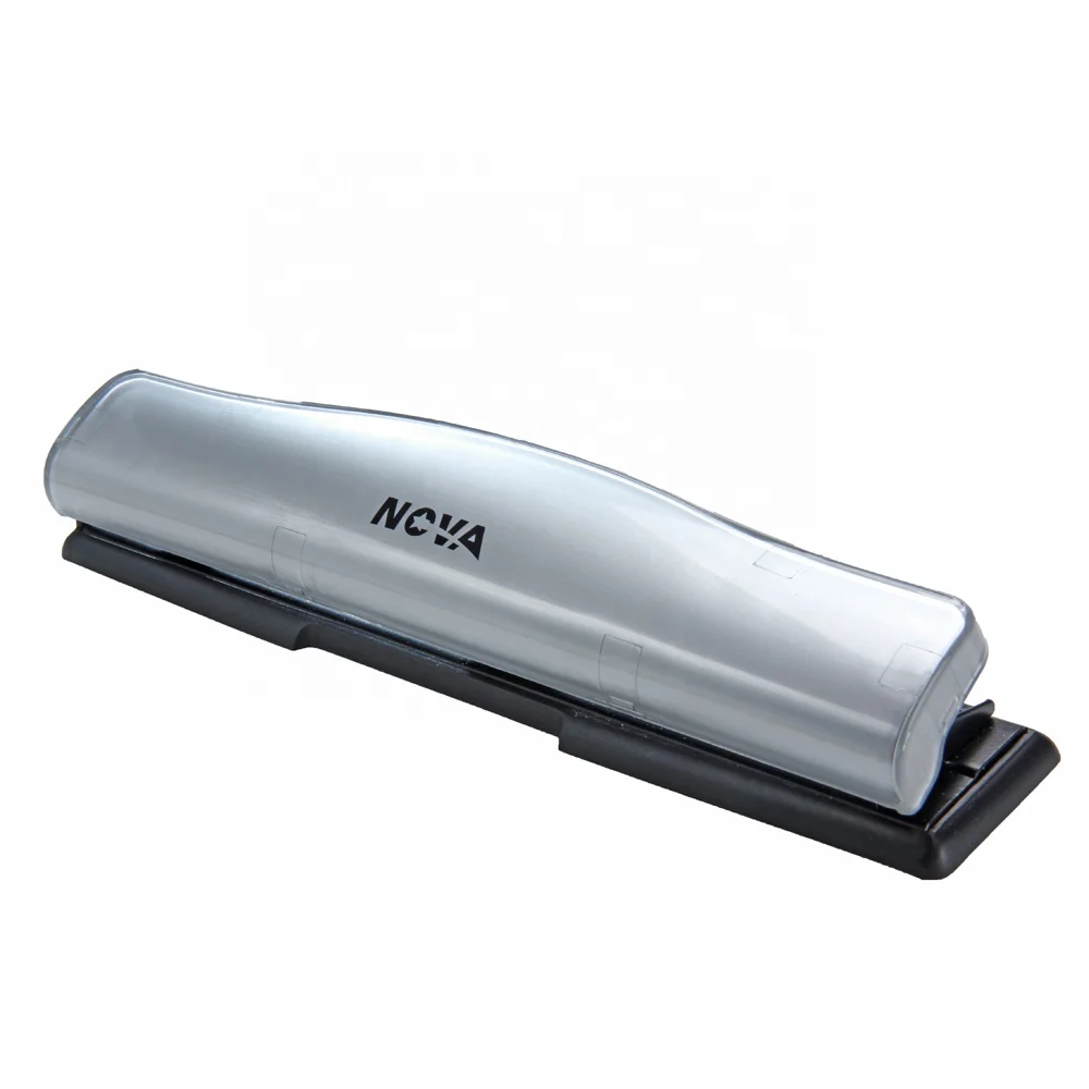 Heavy duty 3-hole paper punch