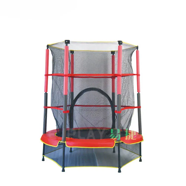 Professional Wholesale 140*180Cm hexagon trampoline home trampoline garden trampoline