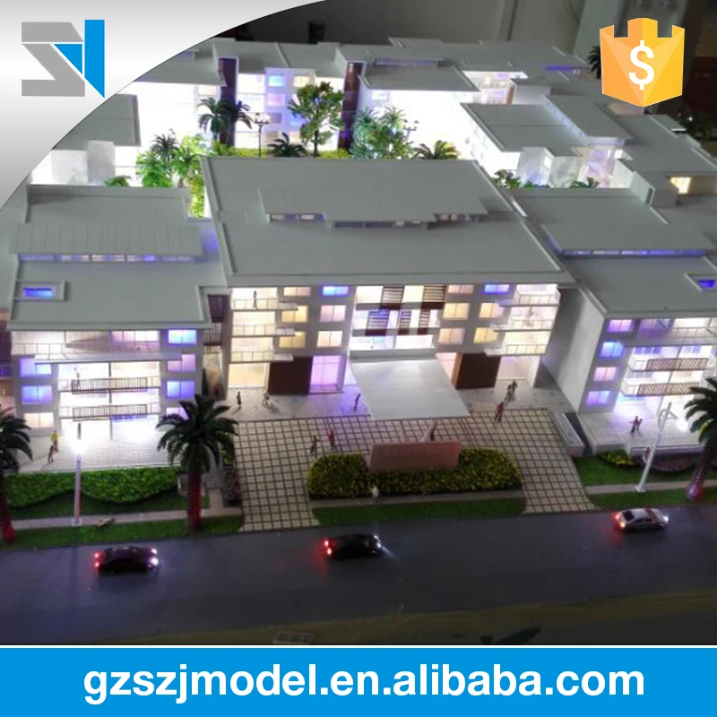 Красивый и прочный Австралийском пансионата построение 3d модели