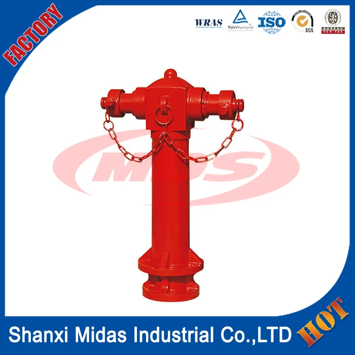 BS750 ductile cast iron прямым углом 65 мм клапан пожарный гидрант