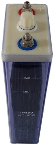 TN 1000 1.2v 1000ah cell  nickel iron  Alkaline Nife battery TN100Ah