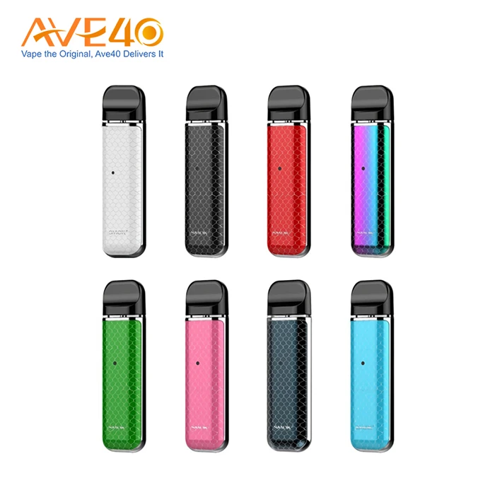 2019 new electric cigarette Refillable SMOK Novo 2ml cartridge Pod System Vape Kit with 450mAh Battery from AVE40