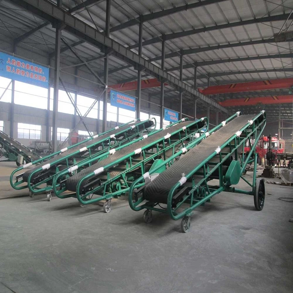DY series mobile belt conveyor for coal industrial/bulk material transporting