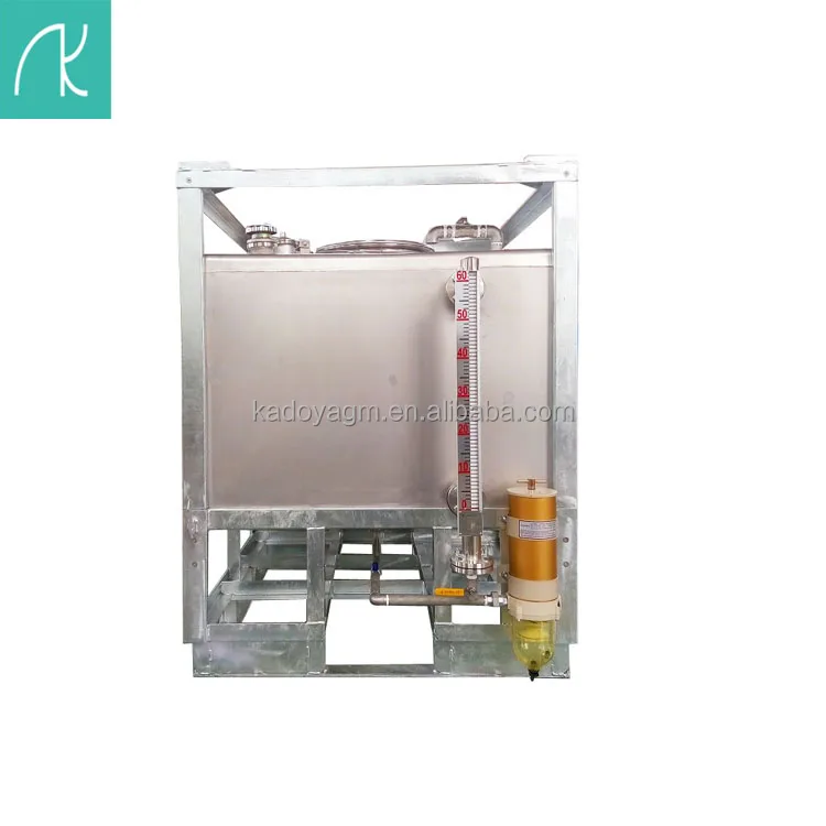 1000L stainless steel chemical liquid ammonia tank