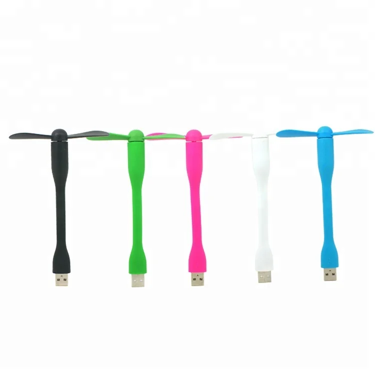 
Good quality enviroment TPE Flexible mini airplane usb fan 