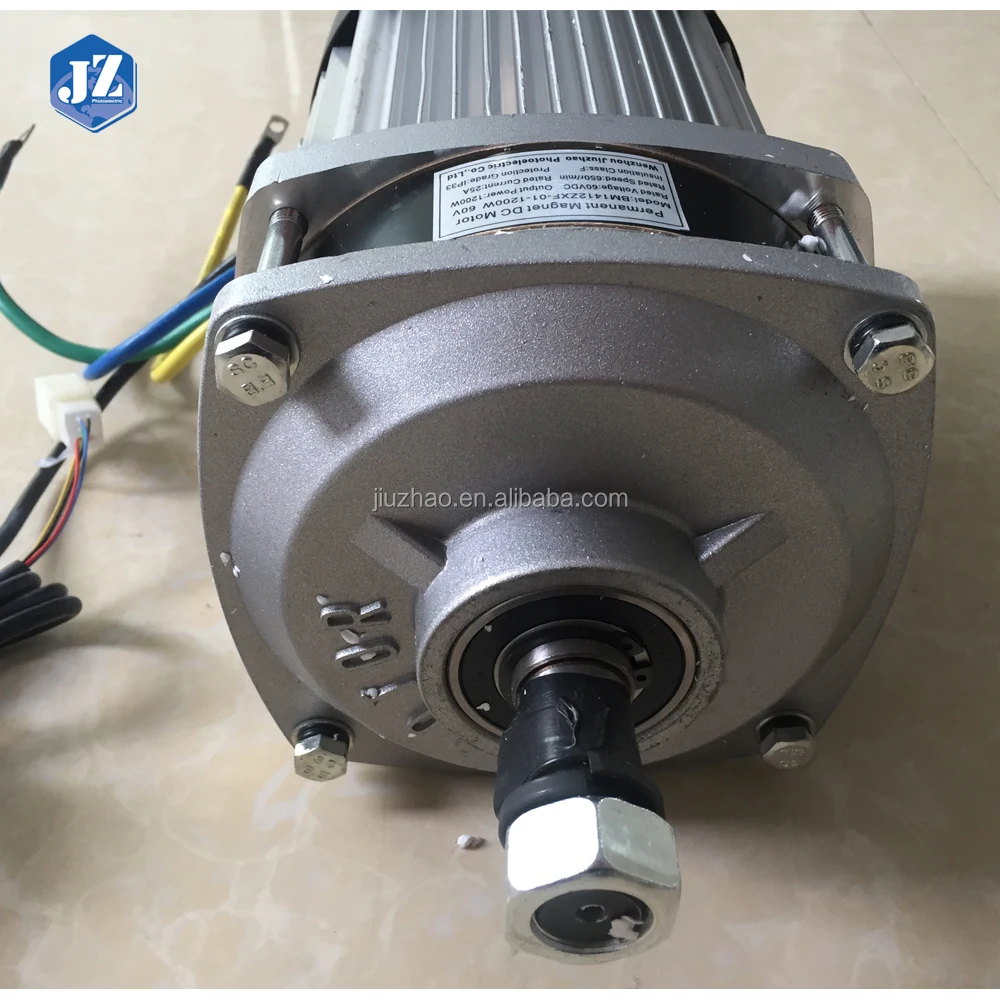 1000W 1200W 48V 60V 72V DC Permanent Magnet Motor
