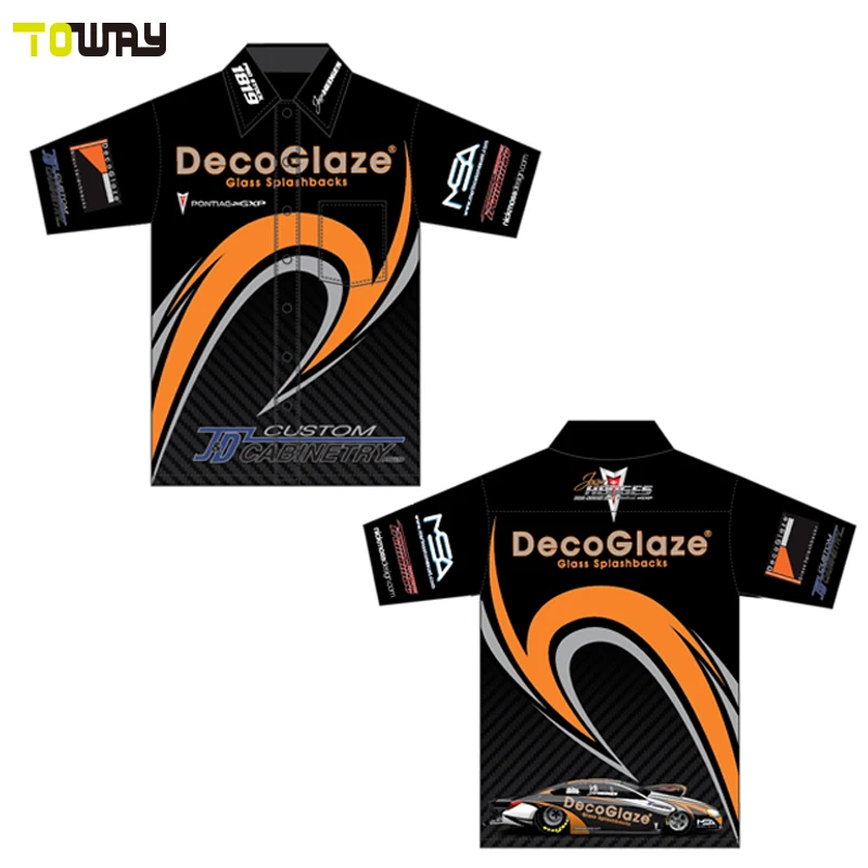 design your own short sleeve sublimation motocross jerseys