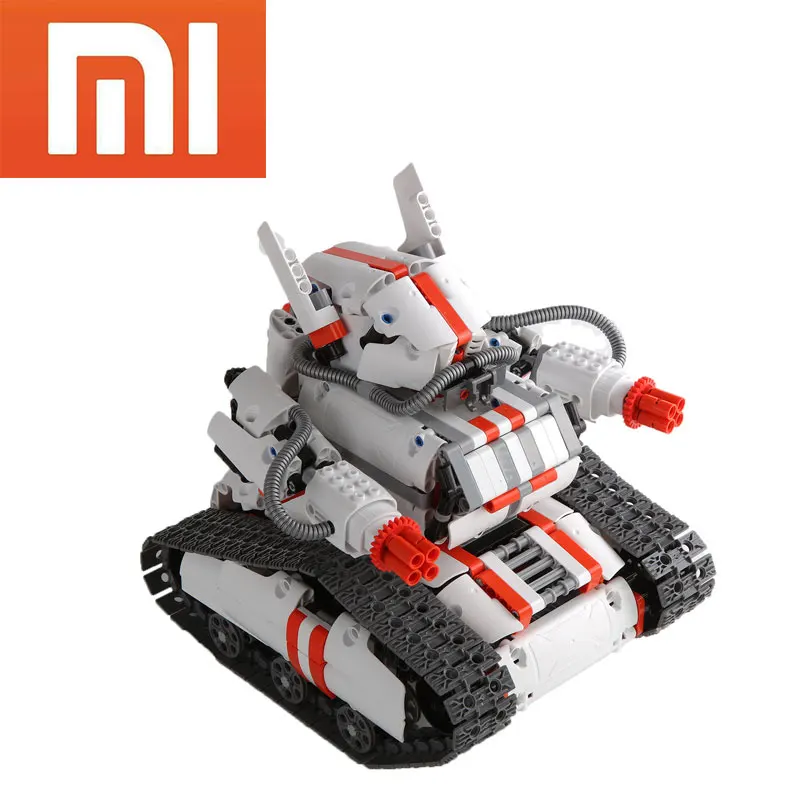 Global Version Xiaomi Mitu Robot Builder Building Blocks Toys Robot Building and Coding Kit Programmable Smart Track Robot Kit