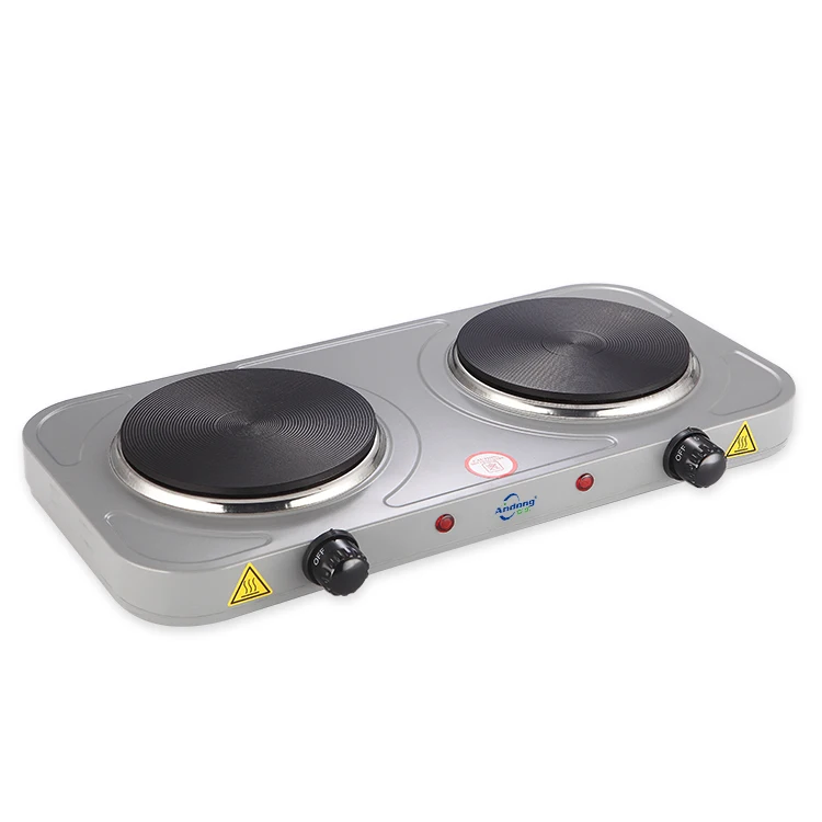 Электрическая плита домино с 2 горелками