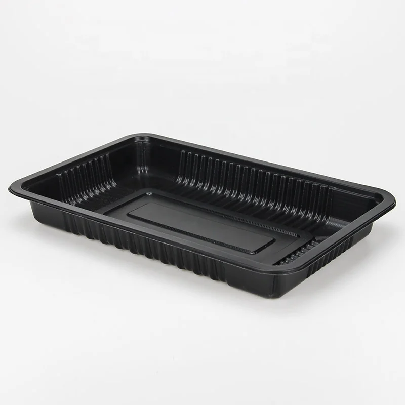 
Food grade disposable Frozen Food packaging Biodegradable pp blister plastic food tray for meat 
