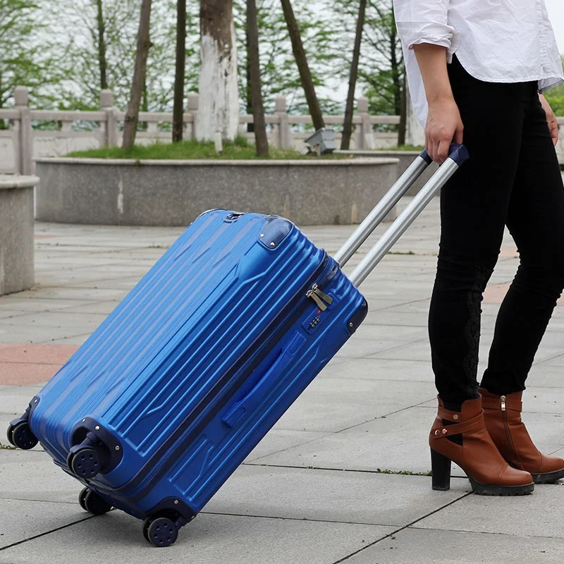 ABS PC travel luggage best trolley luggage suitcase wholesale suitcase