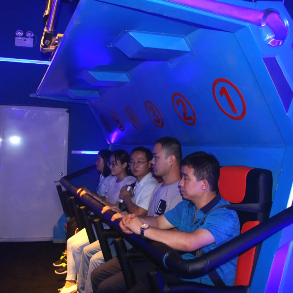 Direct factory park ride Top-dome Flying Cinema Ride Six-DOF Platform Motion Simulator For Sale