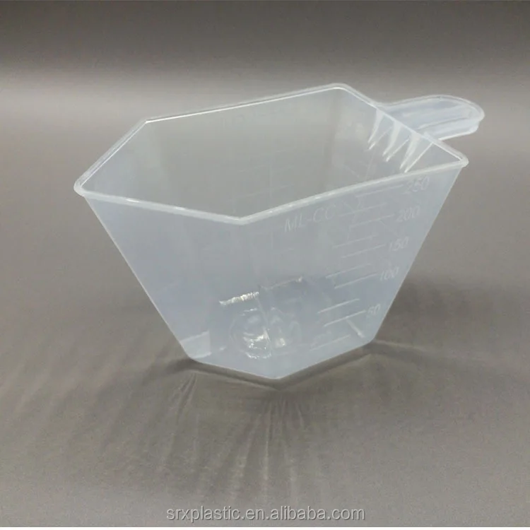 250ml/150g clear measuring spoon plastic protein scoop custom spoon manufacturer