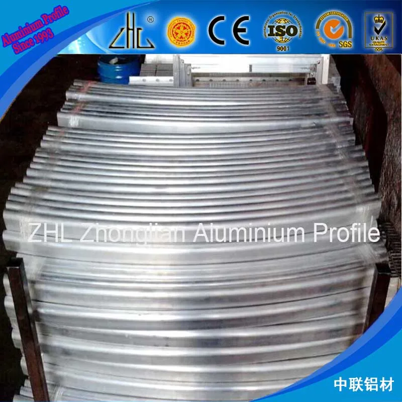 Hot! Processing expanded t6 aluminum tube, OEM tube bending cnc aluminum profile