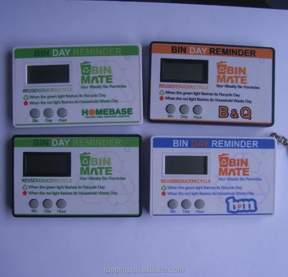 365 days credit card shaped countdown timer