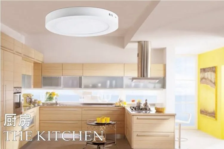 New PC SAA OEM ODM 3 years warranty embedded surface round panel home lamp led ceiling light
