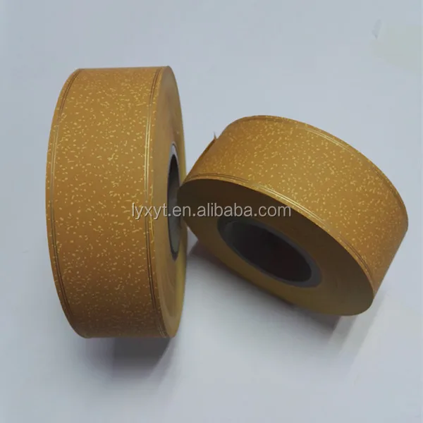 
 Китайский поставщик, бумага для упаковки фильтров с золотой линией  