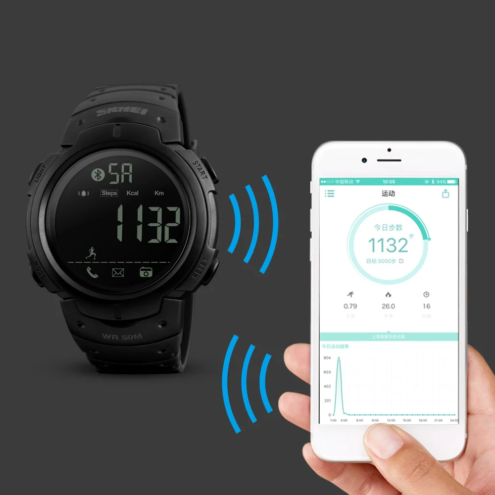 Wholesale factory price big promotion English mens waterproof for different people smart watch