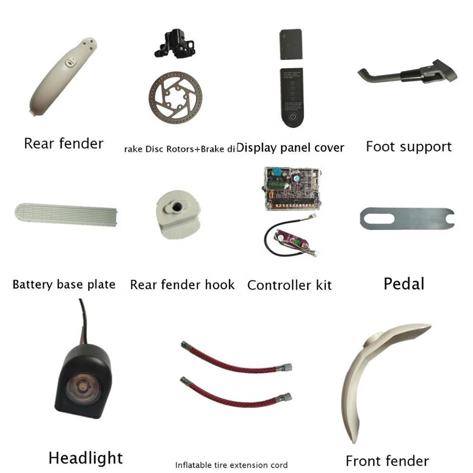 
electric scooter parts accessories replacement brakes pads original disk brake 