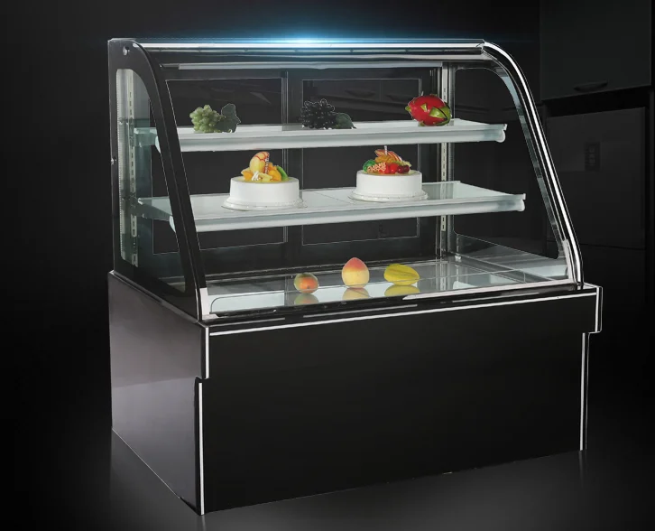 Top Quality Modern Bakery Display Cake Display Cabinet Refrigerate /Corolla Cake Showcase
