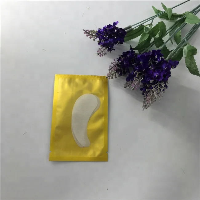 Hot Sale Logo under eye pads for eyelash extensions hydrogel eye patch
